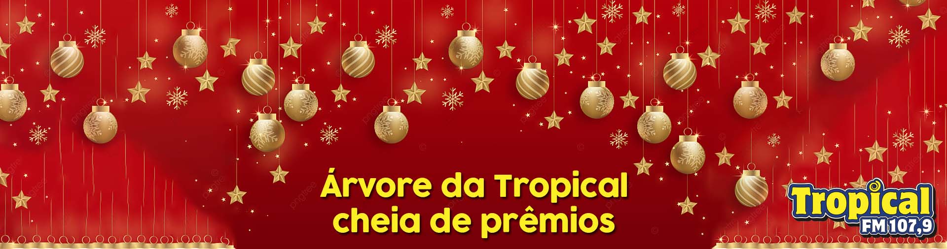 Banner Árvore de Natal da Tropical