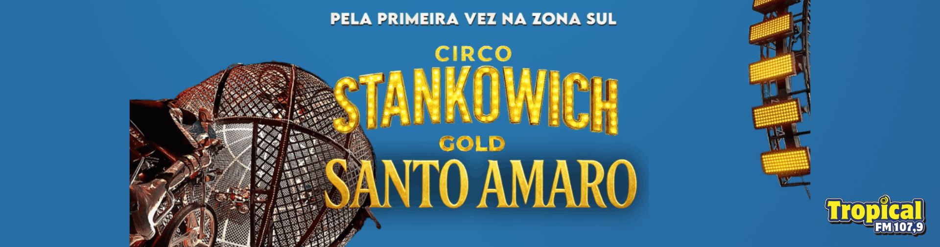 Banner Ingressos para o Circo Stankowich