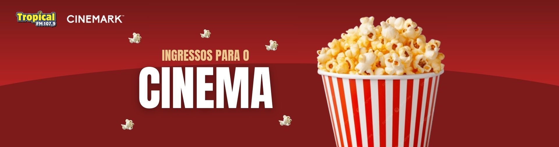 Banner Ingressos para o Cinemark