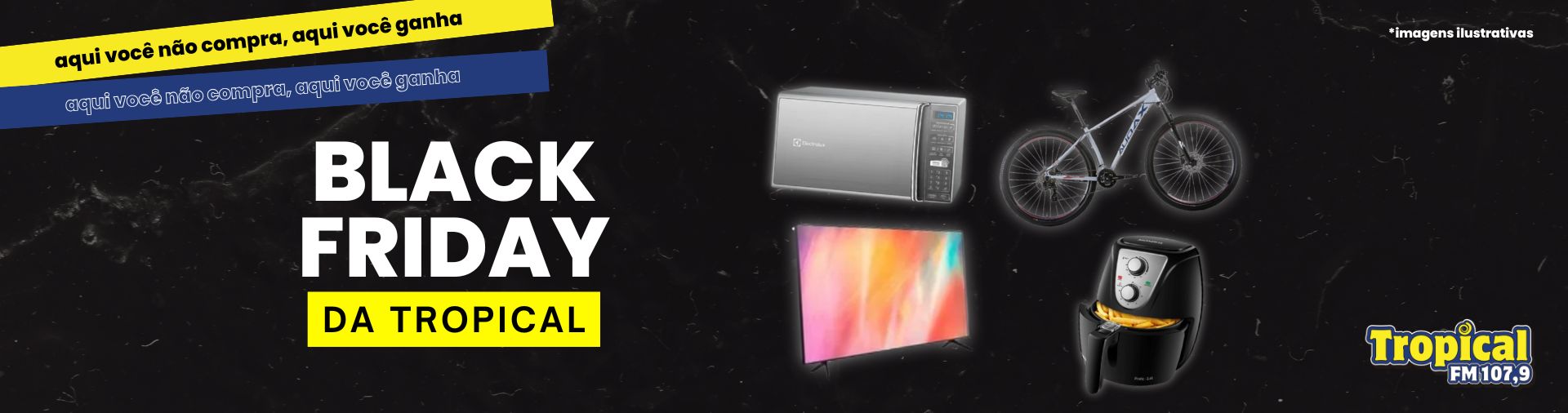 Banner Black Friday da Tropical